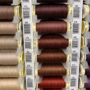Gutermann Sew-All 100m Brown - Orange - Red