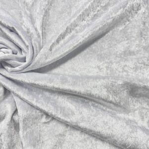 Crushed Velvets - White