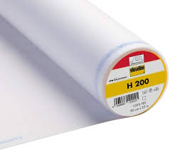 Vlieseline Lightweight Iron-On Interfacing White H200