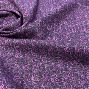 Pur1/M - Black and purple swirl with metallic