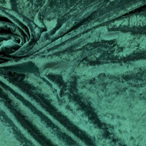Crushed Velvets - Bottle Green