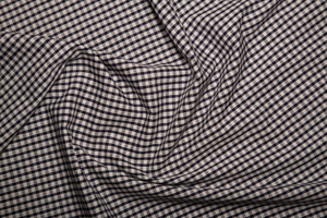 Gingham ⅛" Navy