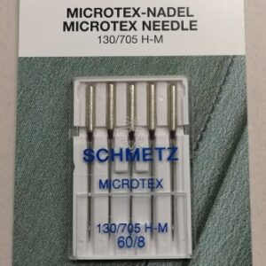 Schmetz Microtex Sharps 60/8