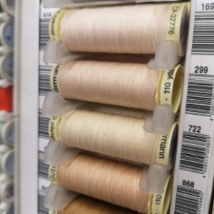 Gutermann Sew-All 100m Ivory - Cream - Yellow - Orange