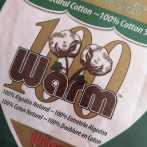 Warm 100 Cotton Wadding