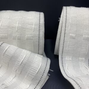 White Curtain Tape (various widths)