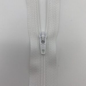 Dress Zip - White (Various Lengths)