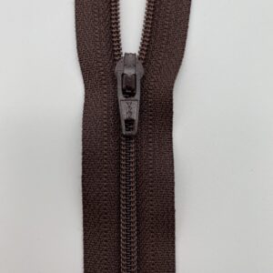 Dress Zip - Brown (Various Lengths)