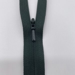 Concealed Zip - Dark Green (Various Lengths)
