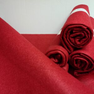 Crimson Red Felt 32