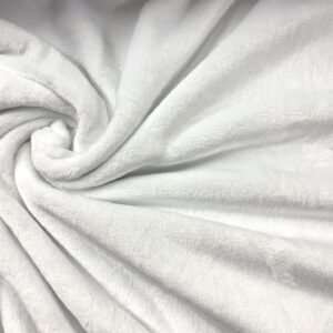 Super Soft White Fleece