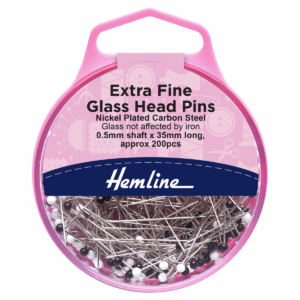 Extra Fine Glass Head Pins