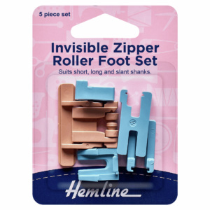Invisible Zip Roller Foot Set
