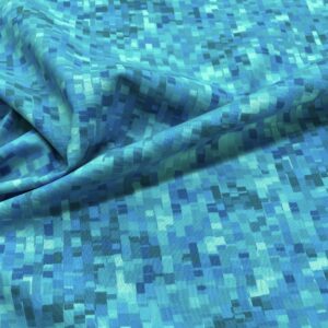 Blu42/T - Ombre Squares Turquoise