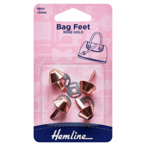 Rose Gold Bag Feet (15mm)