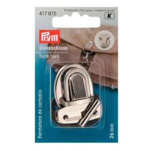 Silver Tuck Lock (26mm)