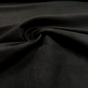 Suede-04 - Raven Black Poly Suede