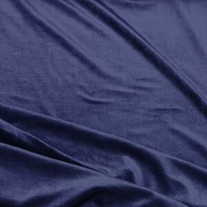 J14/U - Indigo Blue stretch corded velour.