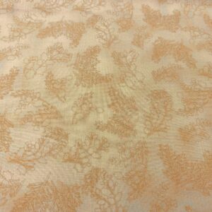 Chr49/T - Holiday Charm Pine and Holly Tan 1.00m piece