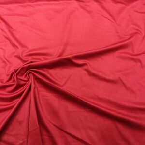 P12/U - Red Suede Polyester with stretch