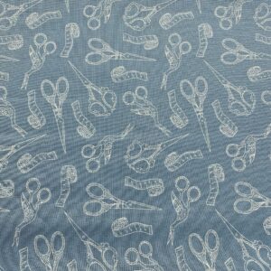 Blu89/T - Birds & Bobbins Vintage Scissors