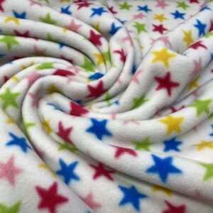 Multicoloured Stars fleece