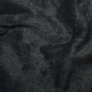 Grey faux fur