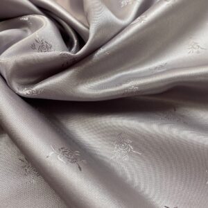 Lin02/W - Rose Acetate Lilac Lining
