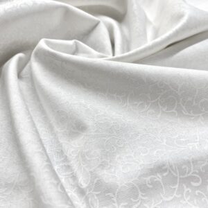 Whi05/W - Classic Scroll White on White 760