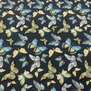 Ani22/W - Butterflies Slate
