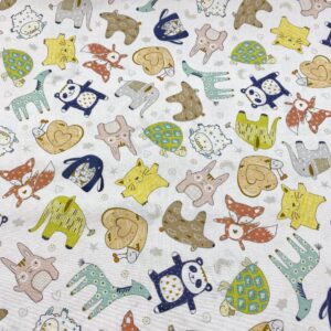 Ani04/Y - Cute and Cuddly Scattered Animals