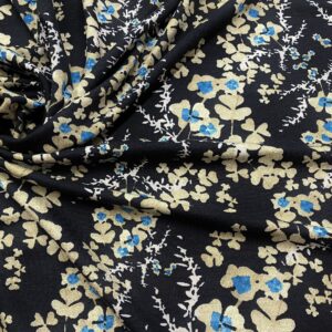 J15/Y - Floral and Fern Viscose Jersey