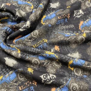 J07/Z - Monster Truck Alpine Fleece Sweatshirting