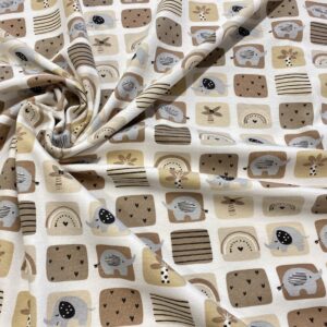 J17/Z - Happy Elephants Cotton Jersey