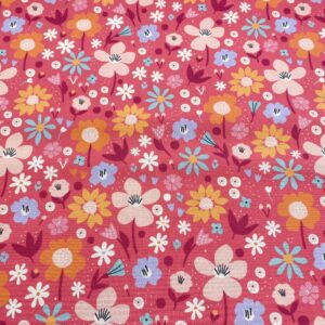 Pin05/Z - Butterfly Fields Pink Summer Floral
