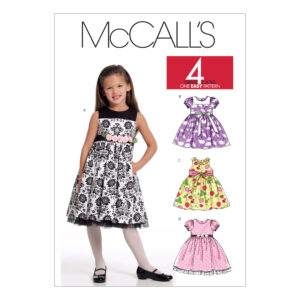 McCall's M5793 Children's/Girls' Lined Dresses
