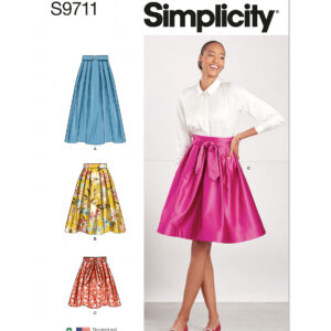 Simplicity S9711 Misses' Skirts