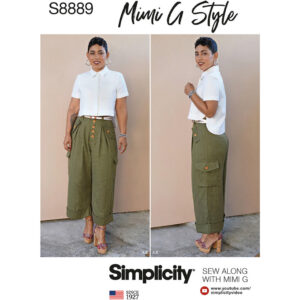 Simplicity S8889 Mimi G Style Misses' Shirt and Wide Leg Pants