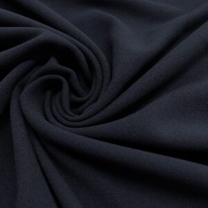 Su03/AA - Navy Poly/Viscose Crepe