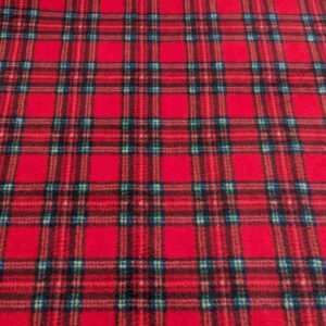 Red Tartan Fleece