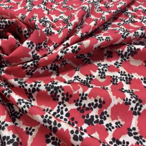 P13/AA - Abstract Animal Dots Polyester