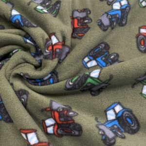 Khaki Green Tractor Fleece