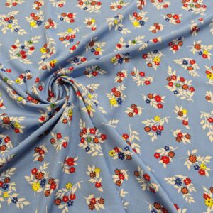 V17/AA - Capri flowers Viscose