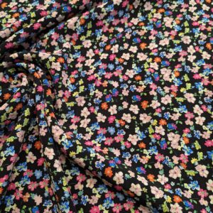 V20/AA - Tutti Frutti Flowers Viscose Crepe - 1.70m Piece