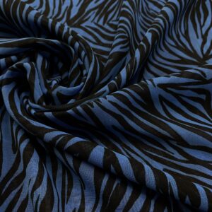 P02/BB - Georgette Zebra Polyester