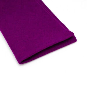 Aubergine 100% Wool Felt (40cm wide)