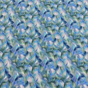 Blu19/BB - Flourish Pretty Packed Peacock Feather