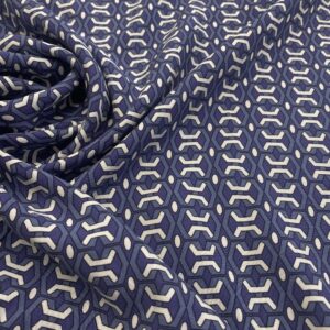 V41/BB - Linked Hexagons Viscose