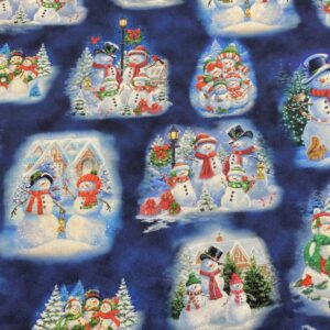 Chr02/BB - Snowman holidays Snowman Vignettes