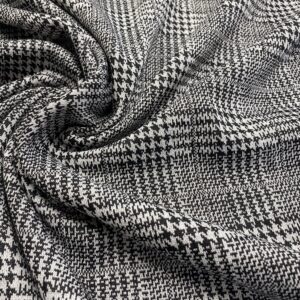 J08/CC - Prince of Wales Jacquard Ponte Roma